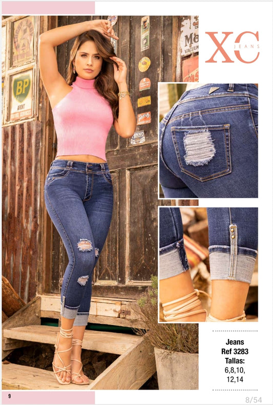 Leah Butt Lift Jeans (FFK137)