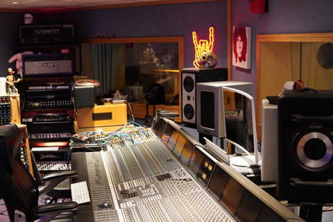 SSL Duality Delta Mixing Console Essex Recording Studios Studio 1
