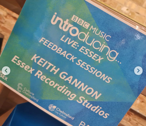 BBC Introducing Live 2022 Keith Gannon Essex Recording Studios