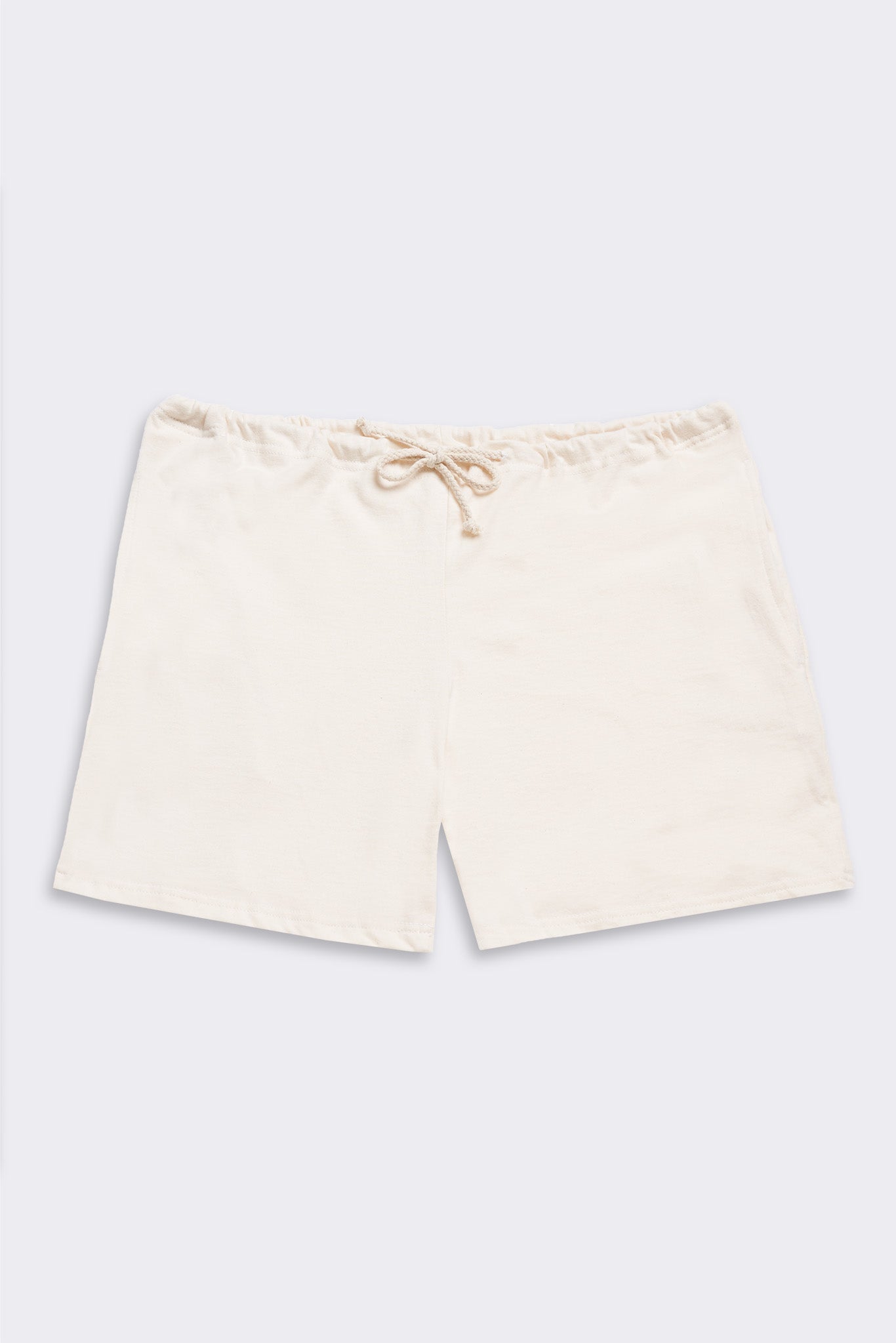 Women's Organic Lounge Shorts in Natural