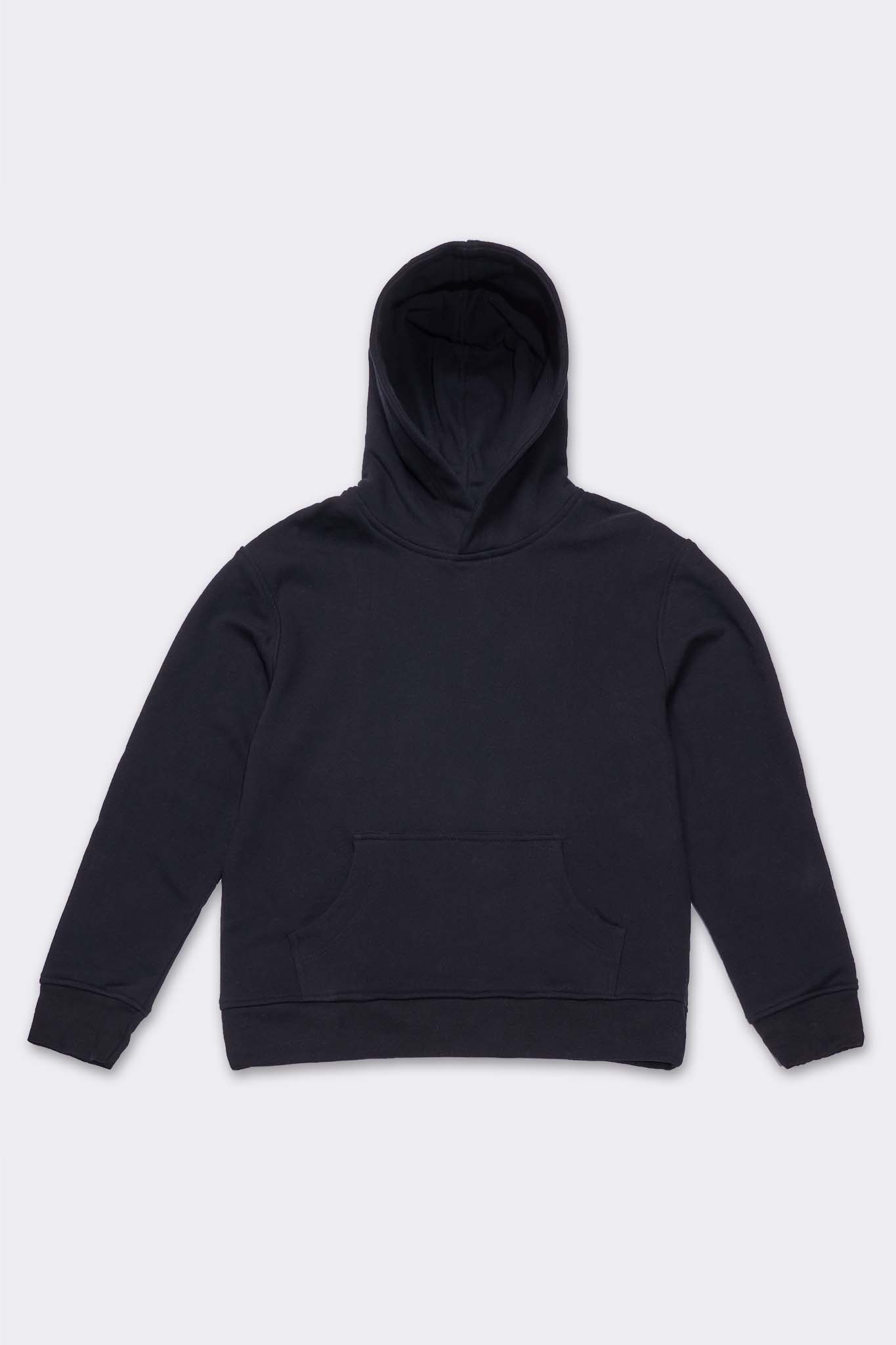 Women's Organic Hoodie Sweatshirt in Black