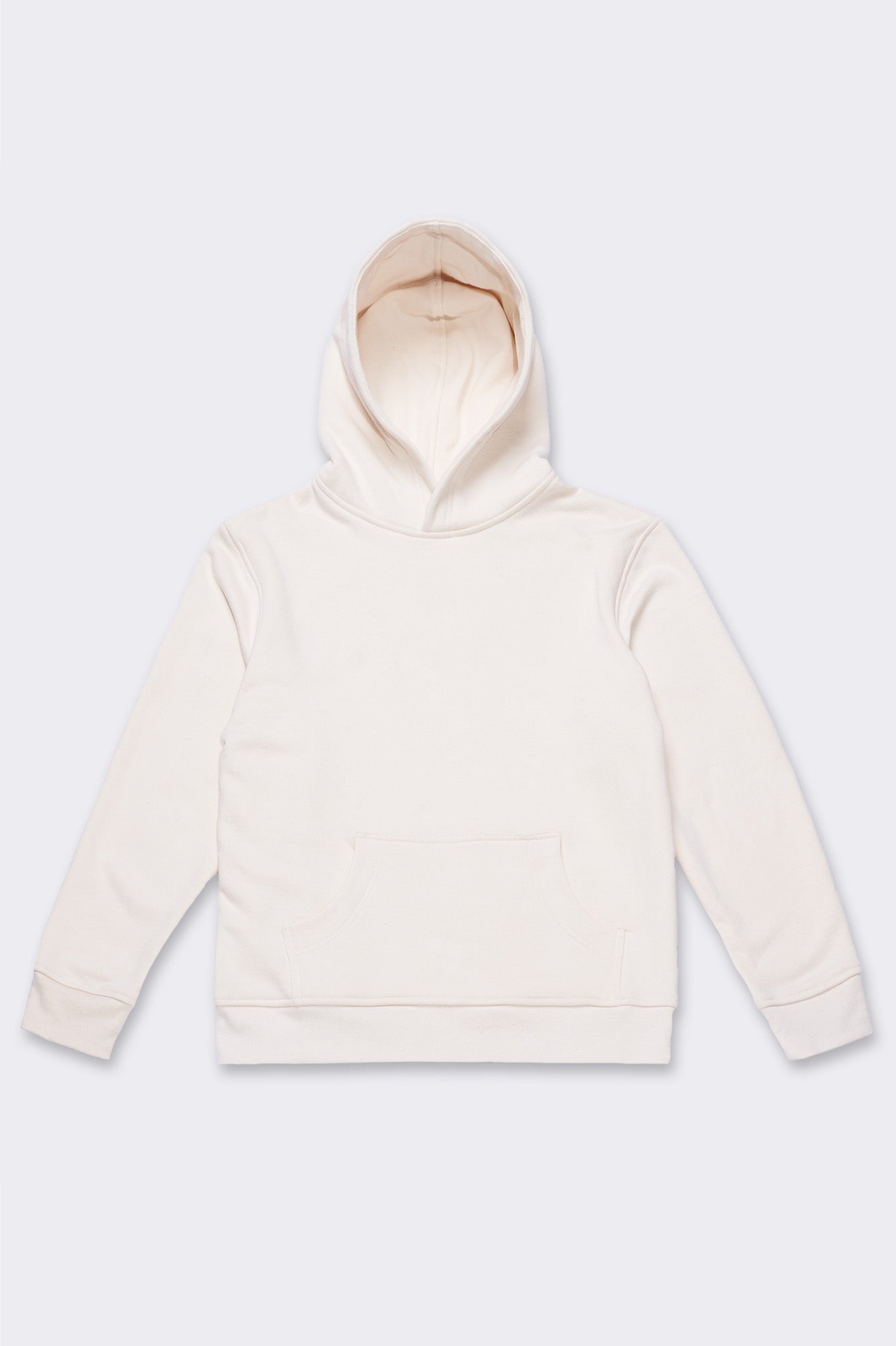 Women's Organic Hoodie Sweatshirt in Natural