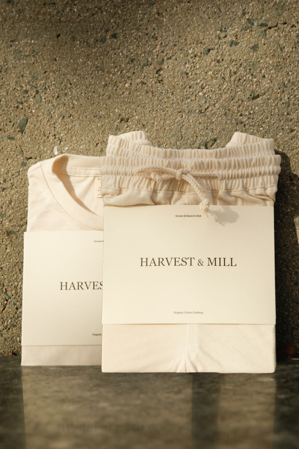 Women's Organic Natural Pack: Jogger Pants + Unisex Style Tee – Harvest &  Mill