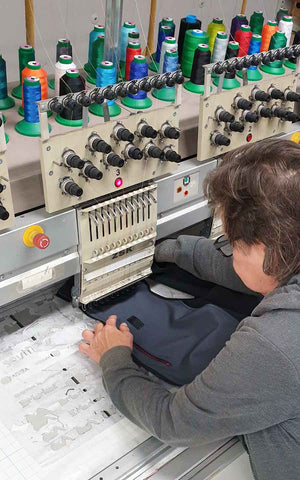 In Image Wear's own embroidery factory, your company's product can be named sustainably.