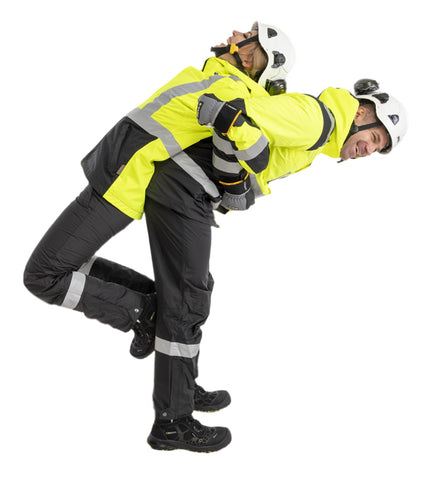 The right size of work clothes is work safety. Own models for men and women increase fit and provide the right kind of protection at work. Image Wear - Better Working Days