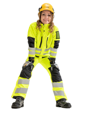 Safety clothing for work requirements. Own designs for women from Image Wear.