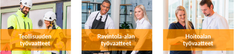 Työvaatelainaamo Rakennusala, Ravintola-ala ja Hoito-ala Image Wear