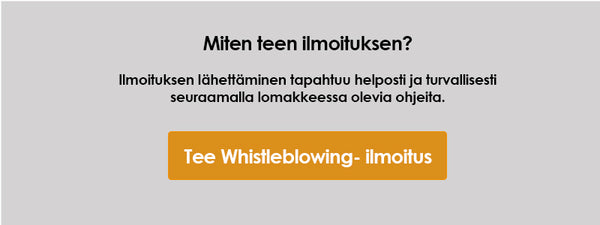 Whistleblowing-ilmoituksen lähettäminen