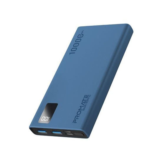 Promate PowerMAG-10+ Batterie Externe Sans Fil Magsafe 15W 10000mAh Bleu