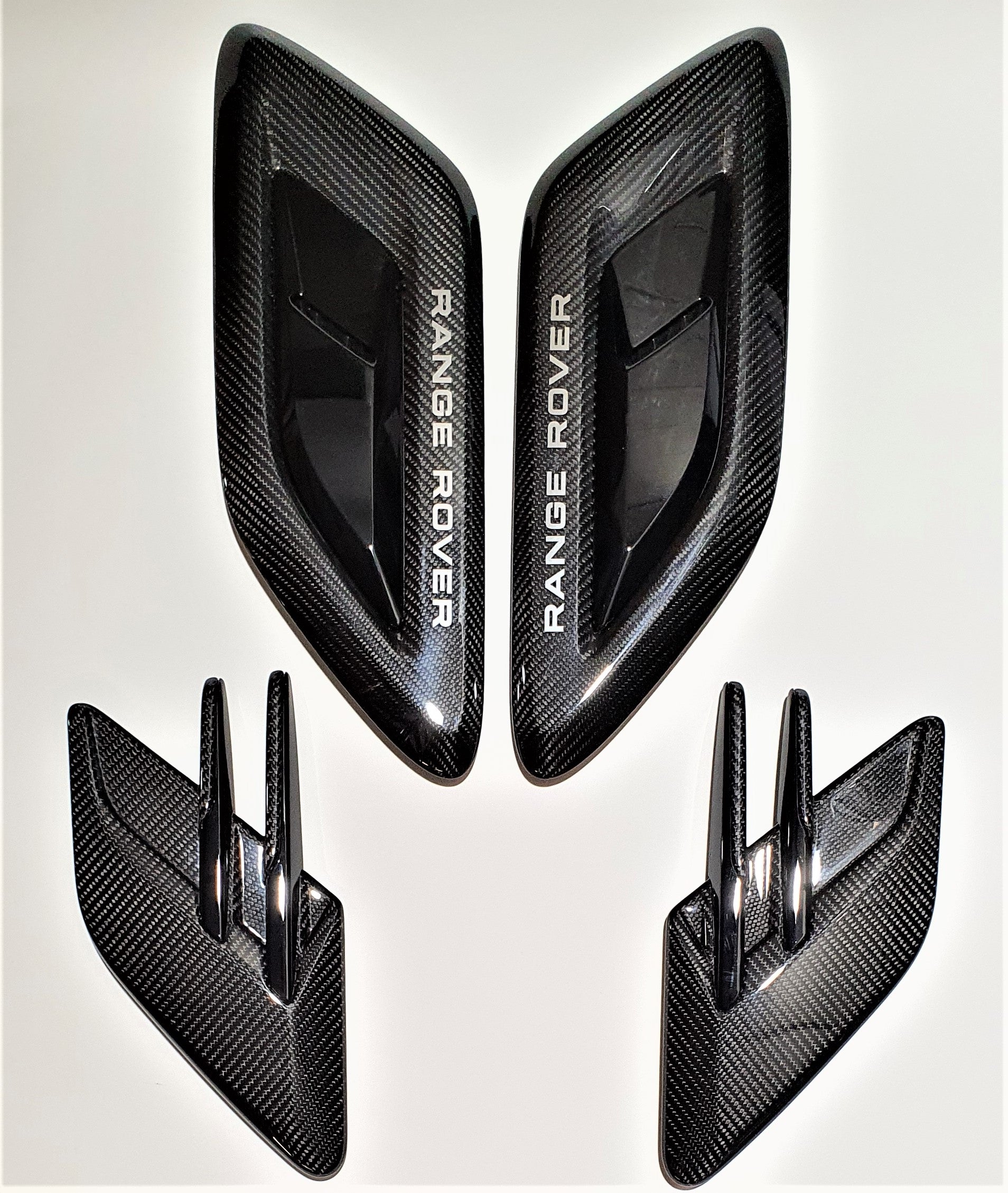 cultuur Acht nauwkeurig GENUINE BRAND NEW RANGE ROVER SPORT L494 - CARBON FIBRE BONNET & WING  INSERTS | vend-all