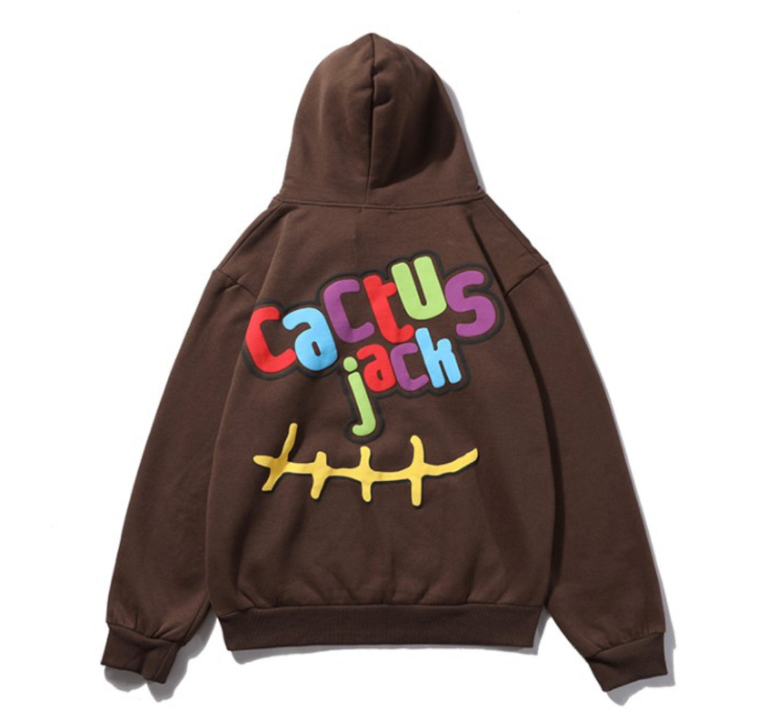 cactus jack x McDonald's smile hoodie