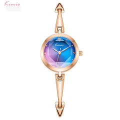 Kimio Rainbow Gradient bracelet watch K6406S