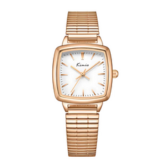 Kimio White Dial Rose Gold Strap Ladies Watch | K6526S-XZ1RRW