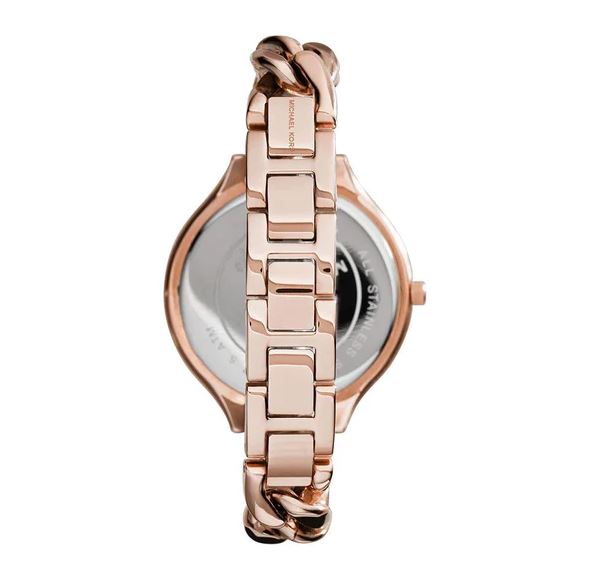 Michael Kors Women's MK3223 Slim Runway Rose Gold Stainless Steel Watch |  Time Access store
