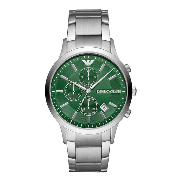 Emporio Armani Diver Analog Green Dial Men\'s Watch AR11463