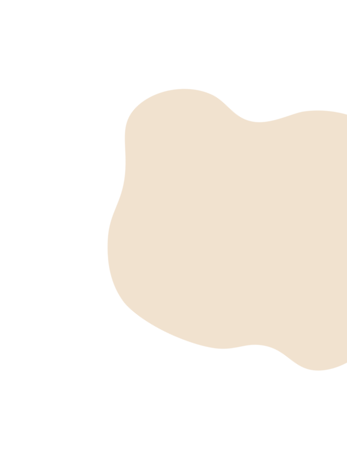 Beige background figure