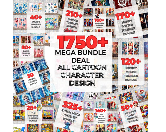 25+ Bluey Dog Tumbler Wrap Bundle, 20Oz Cup Designs, Instant download