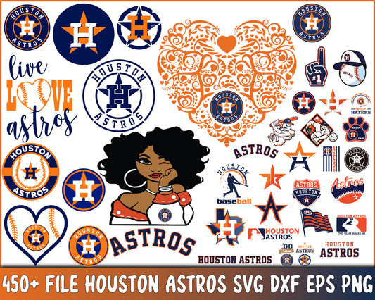 Houston Astros World Series Baseball SVG PNG EPS DXF Cricut File