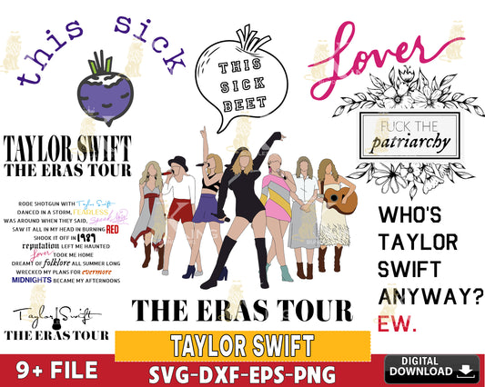 Taylor Swift SVG, Midnights Album, Swiftie Merch Gift, Swift