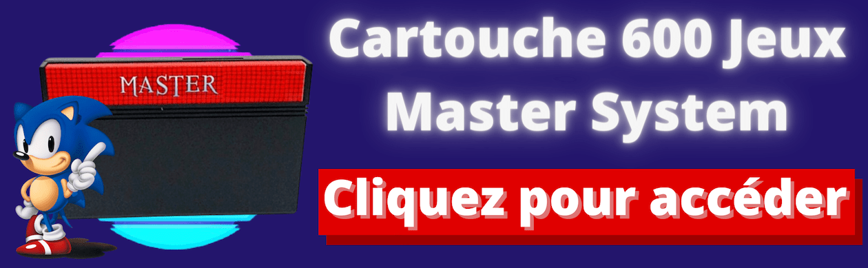 Cartouche 600 Jeux Master System