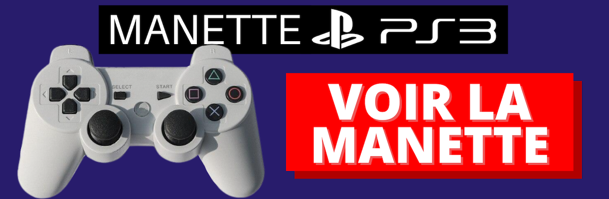 manette ps3 blanche