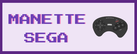 Collection Manette Retro Sega - Gamer Aesthetic France