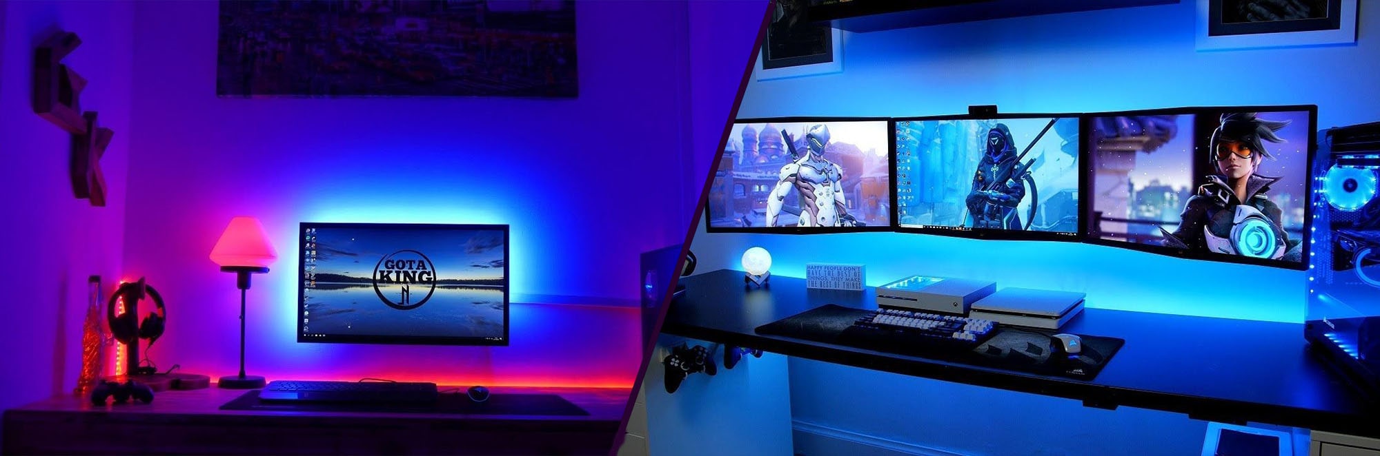 Sublimez votre setup gaming grâce aux LED