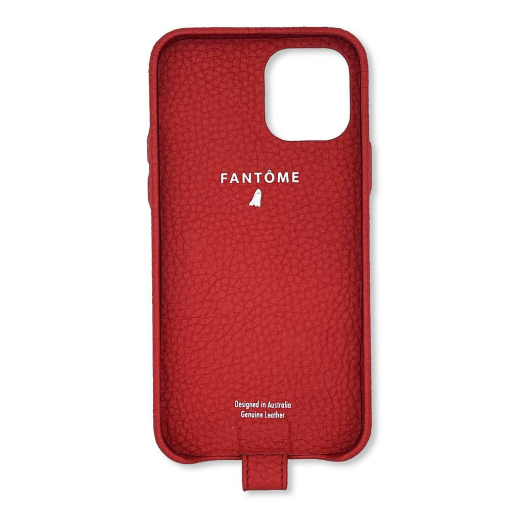 FANTOME Brand Leather Loop iPhone Case Heart Leather Loop iPhone Case