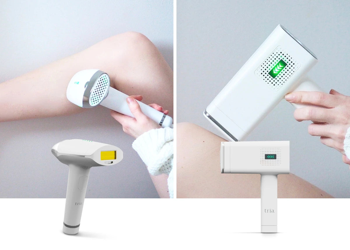 Two Tria IPL devices for at-home treatment