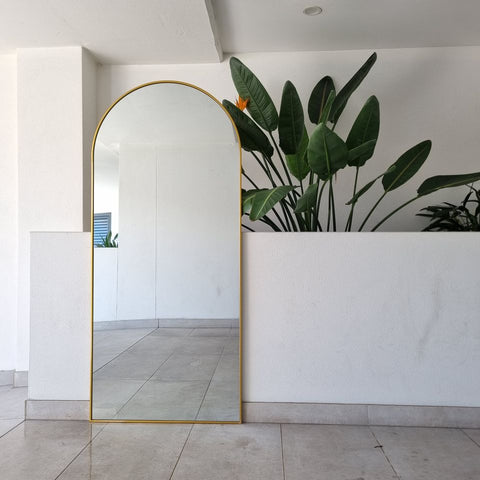 Gold Arch Mirror - Bargain For You