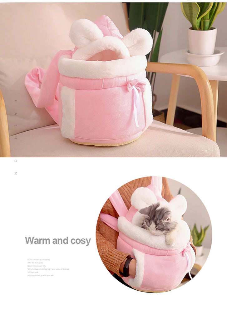warm pink cat carrier cat travel carrier with fleece soft cat carrier