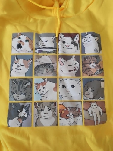 cat memes cat hoodie for women unisex cat sweatshirt cute cat design hoodie for cat lady gifts for cat lovers cat hoodie for cat dad