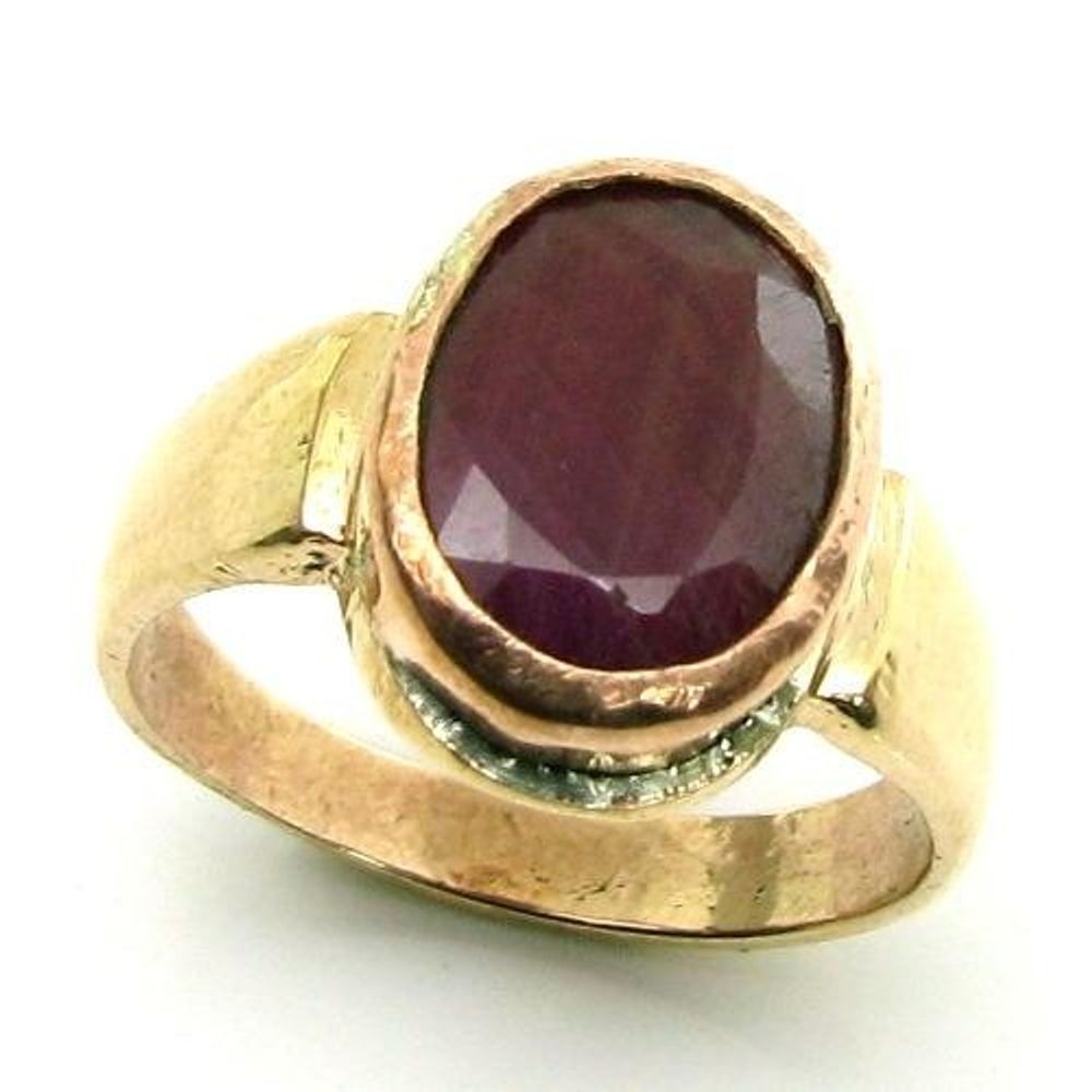 Buy Royal Gems Star Ruby Stone Original Certified Ring for Men & Women  Suryakant Mani Ratna Silver ki Anguthi Chandi ki Ring with Original Lab  Test Certificate सूर्यकांत मणि स्टार रूबी स्टोन