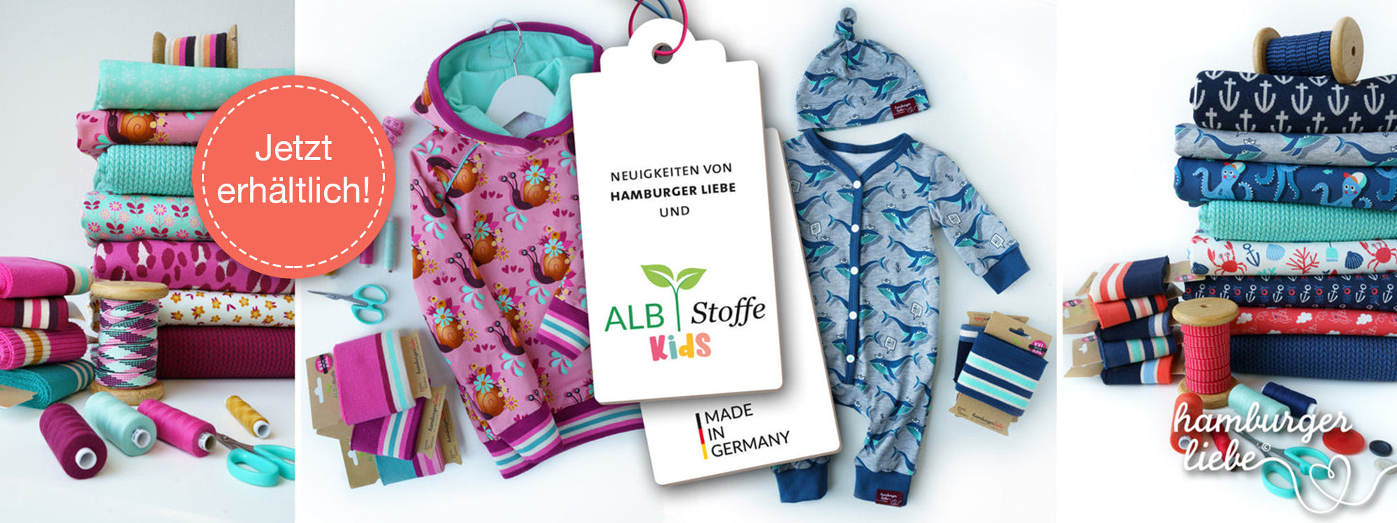 KIDS KOLLEKTION VON HAMBURGER LIEBE FÜR ALBSTOFFE