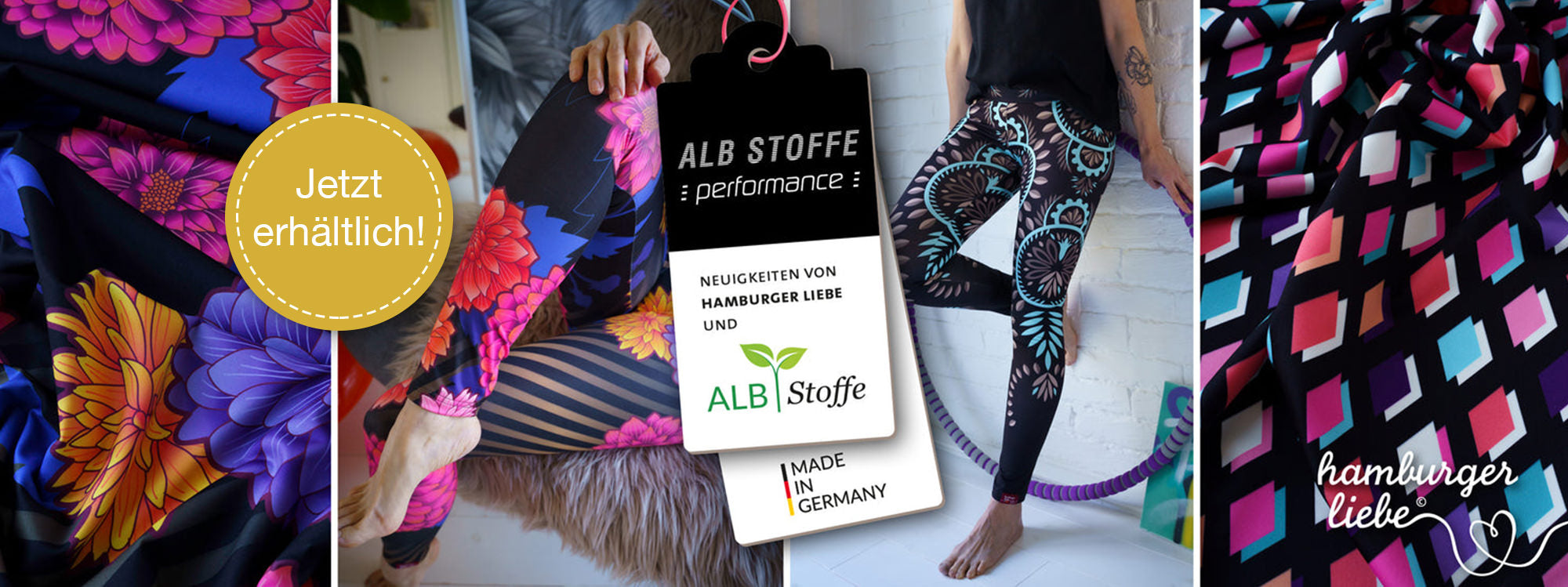 Alb Stoffe Performance Kollektion von Hamburger Liebe für Alb Stoffe