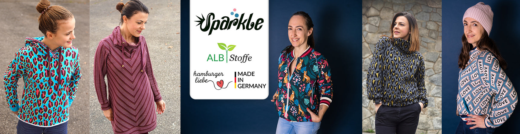 Sparkle Kollektion von Hamburger Liebe für Albstoffe