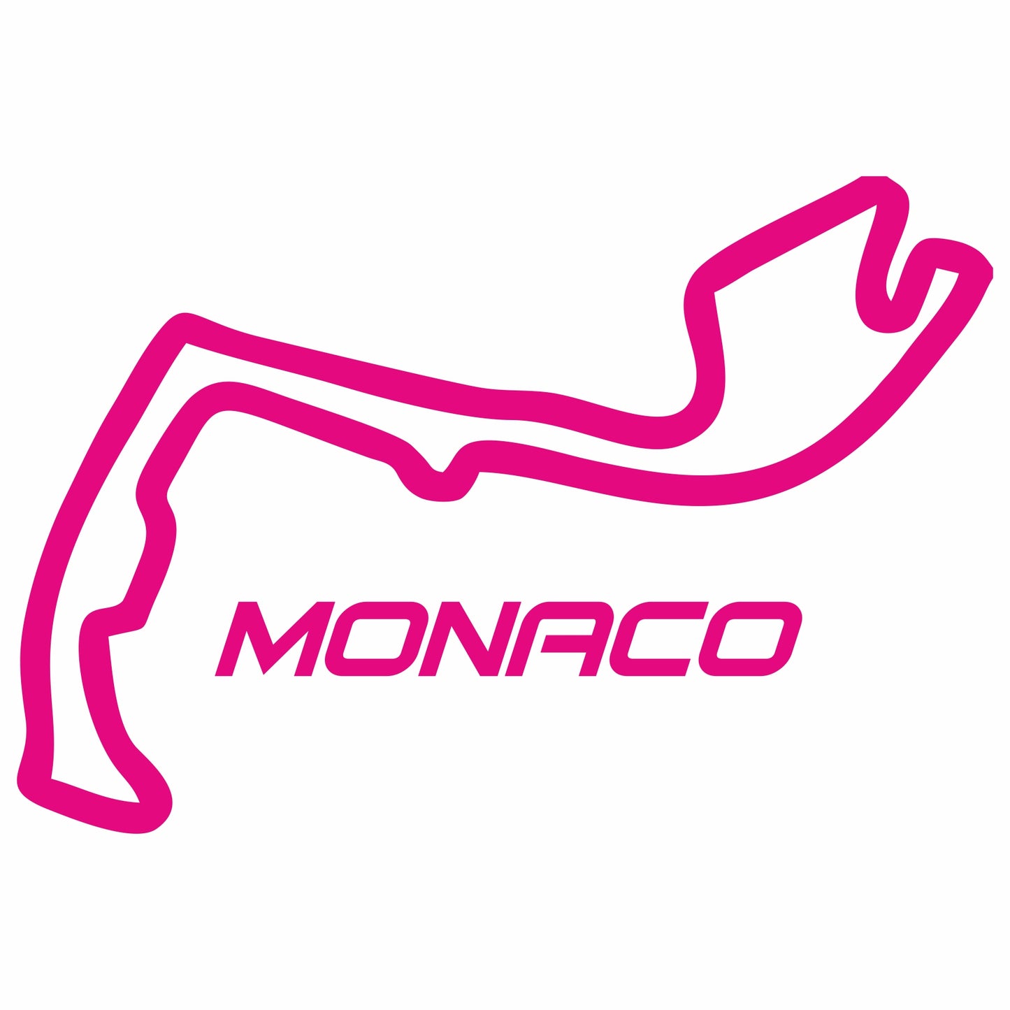 Monaco Sticker