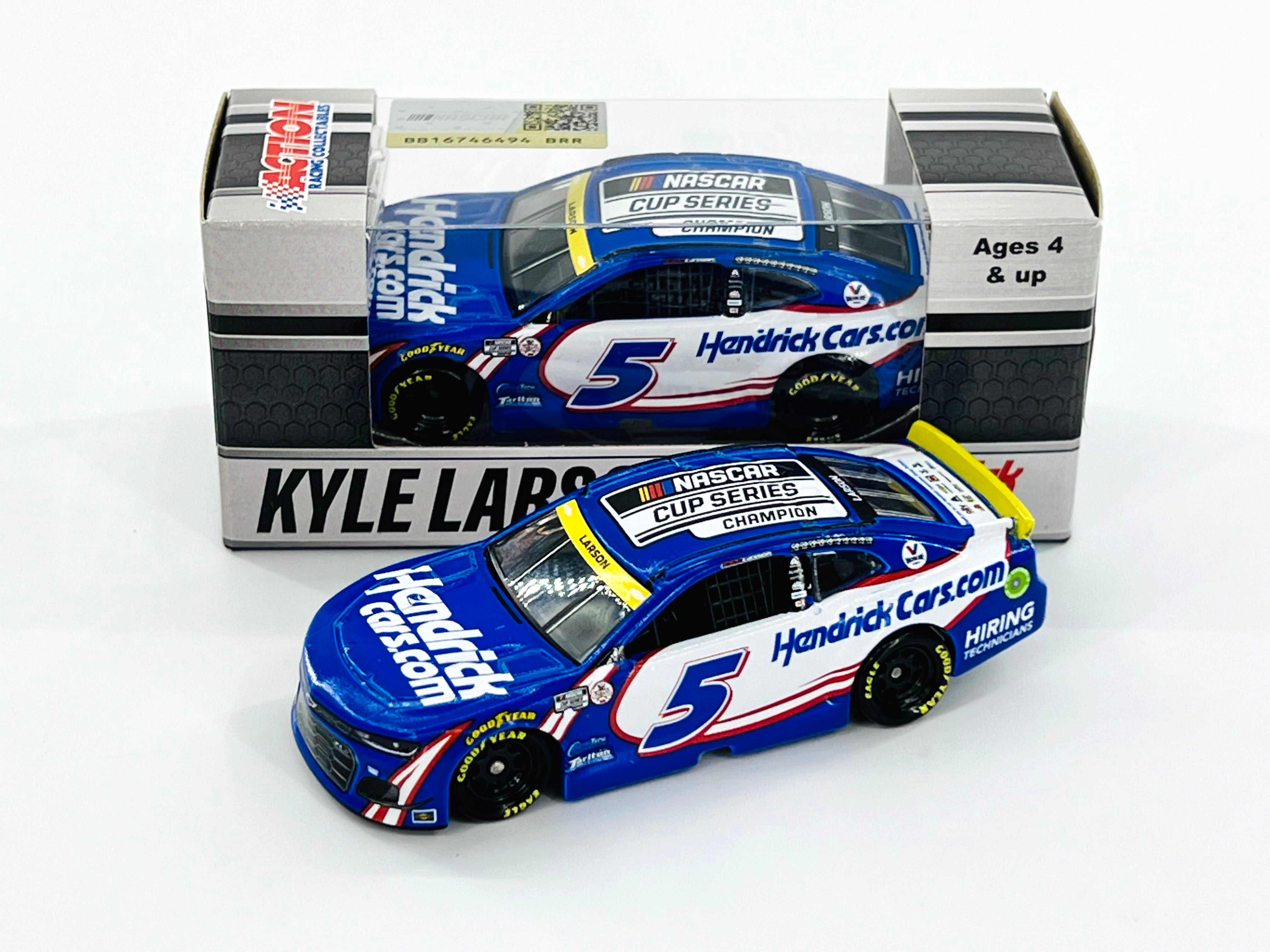 Kyle Larson 2022 HendrickCars.com Auto Club 2/27 Race Win 1:64