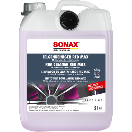 SONAX Rim Cleaner Red Max 5L thumbnail