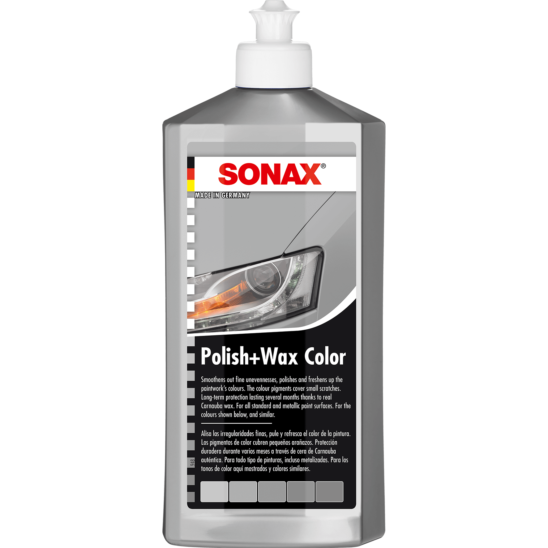 SONAX Polish & Wax Color Sølv/Grå 500ml