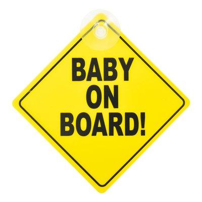 Skilt "Baby on Board"
