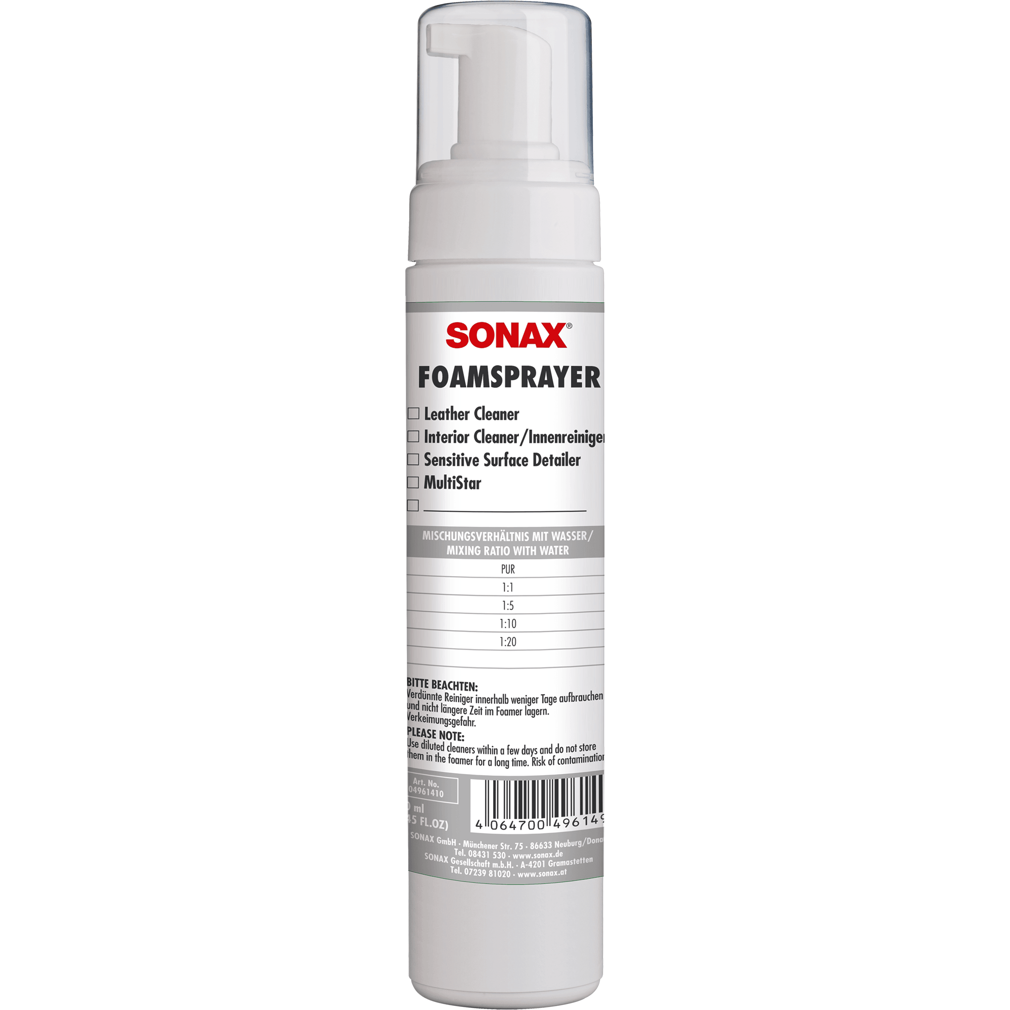 SONAX Foam Spray (Tom)