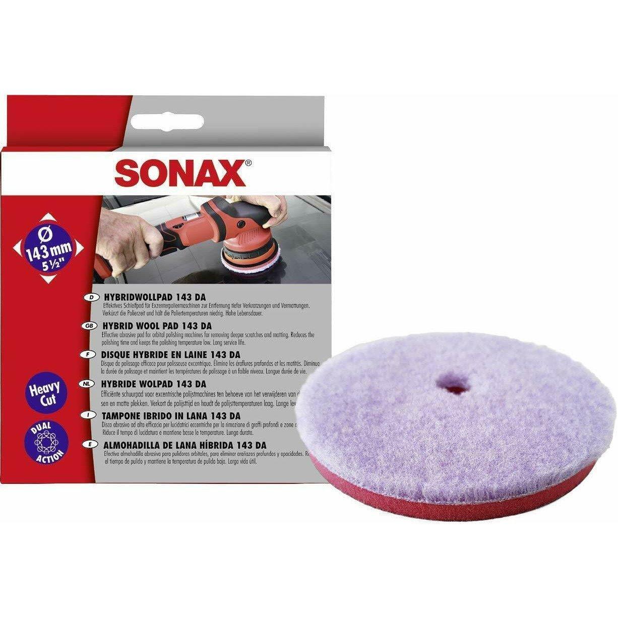 Billede af SONAX Polerskive Hybrid Wool DA - 130mm