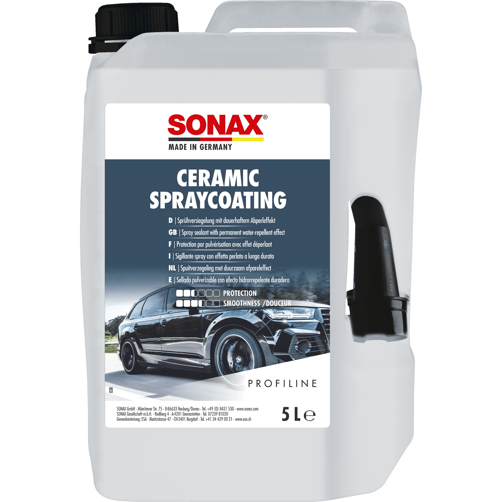 Billede af SONAX Profiline Ceramic Spray Coating 5L