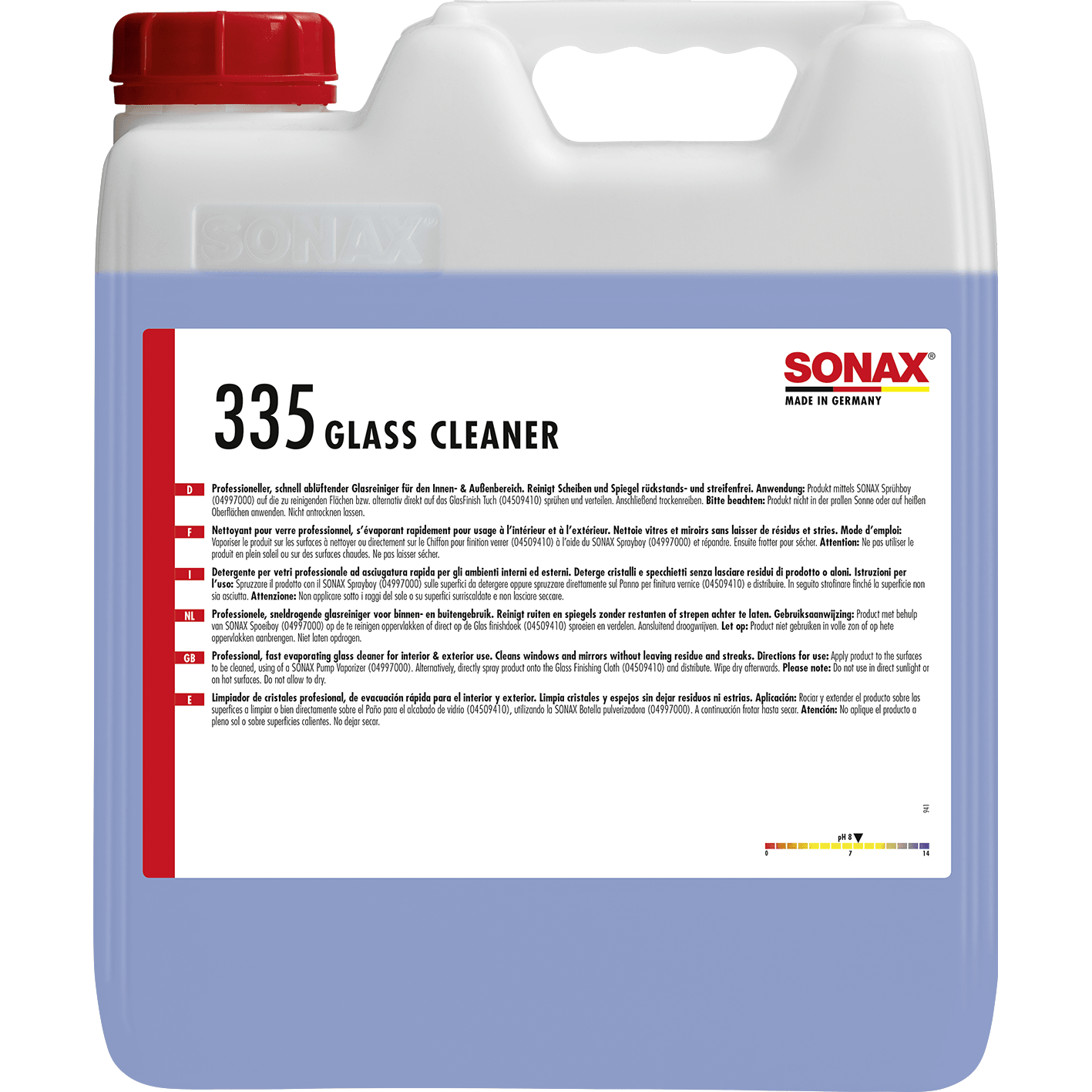 Billede af SONAX Profiline Glass Cleaner 10L