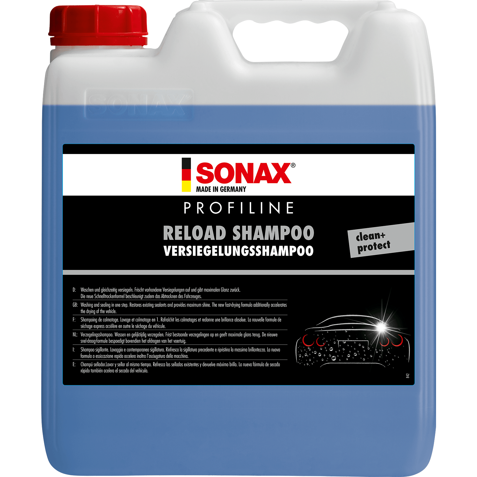 Billede af SONAX Profiline Reload Shampoo 10L