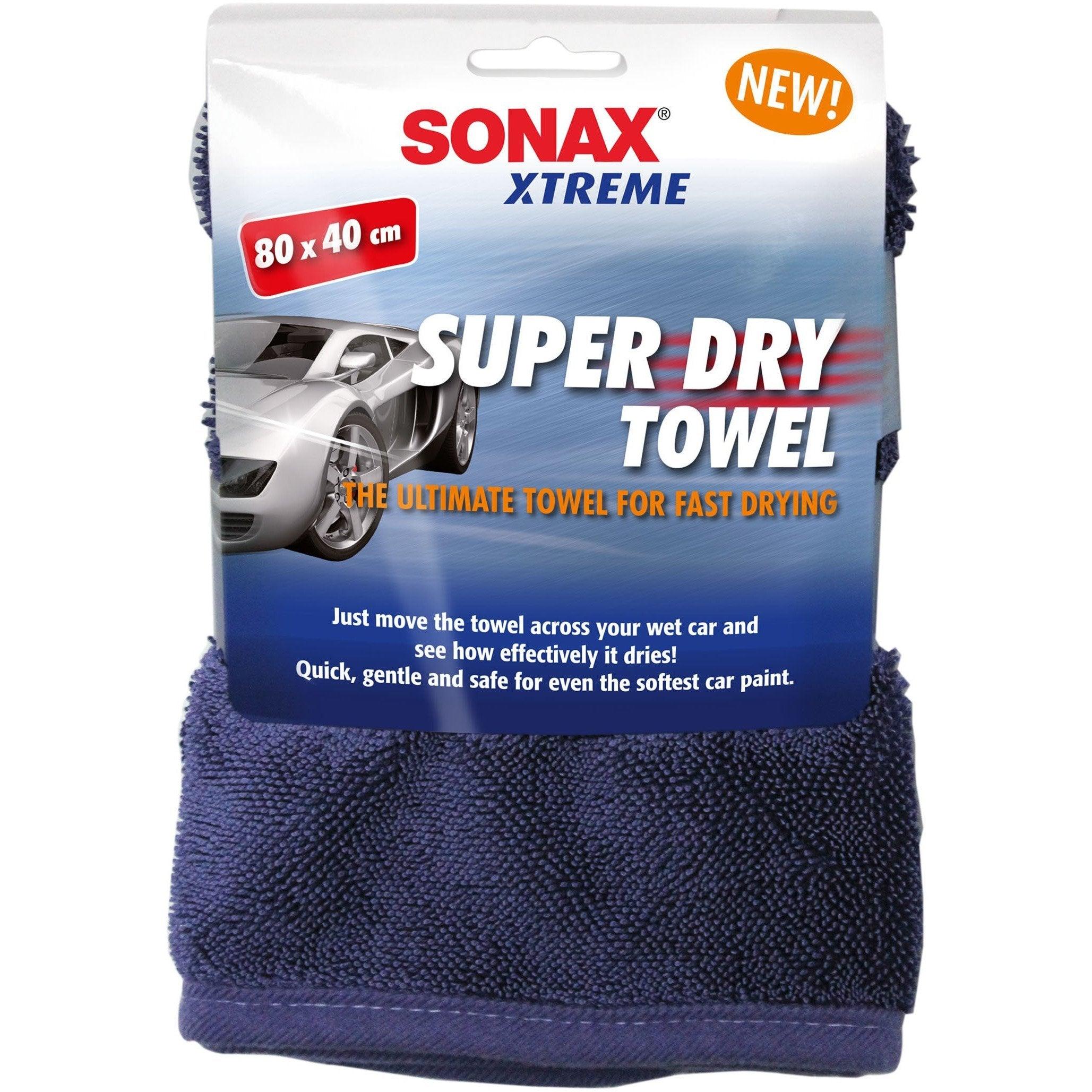 Se SONAX Xtreme SuperDry Tørrehåndklæde 80x40cm hos XpertCleaning.dk