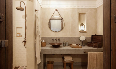 Интерьер ванной комнаты отеля Al Seef Hotel Dubai
