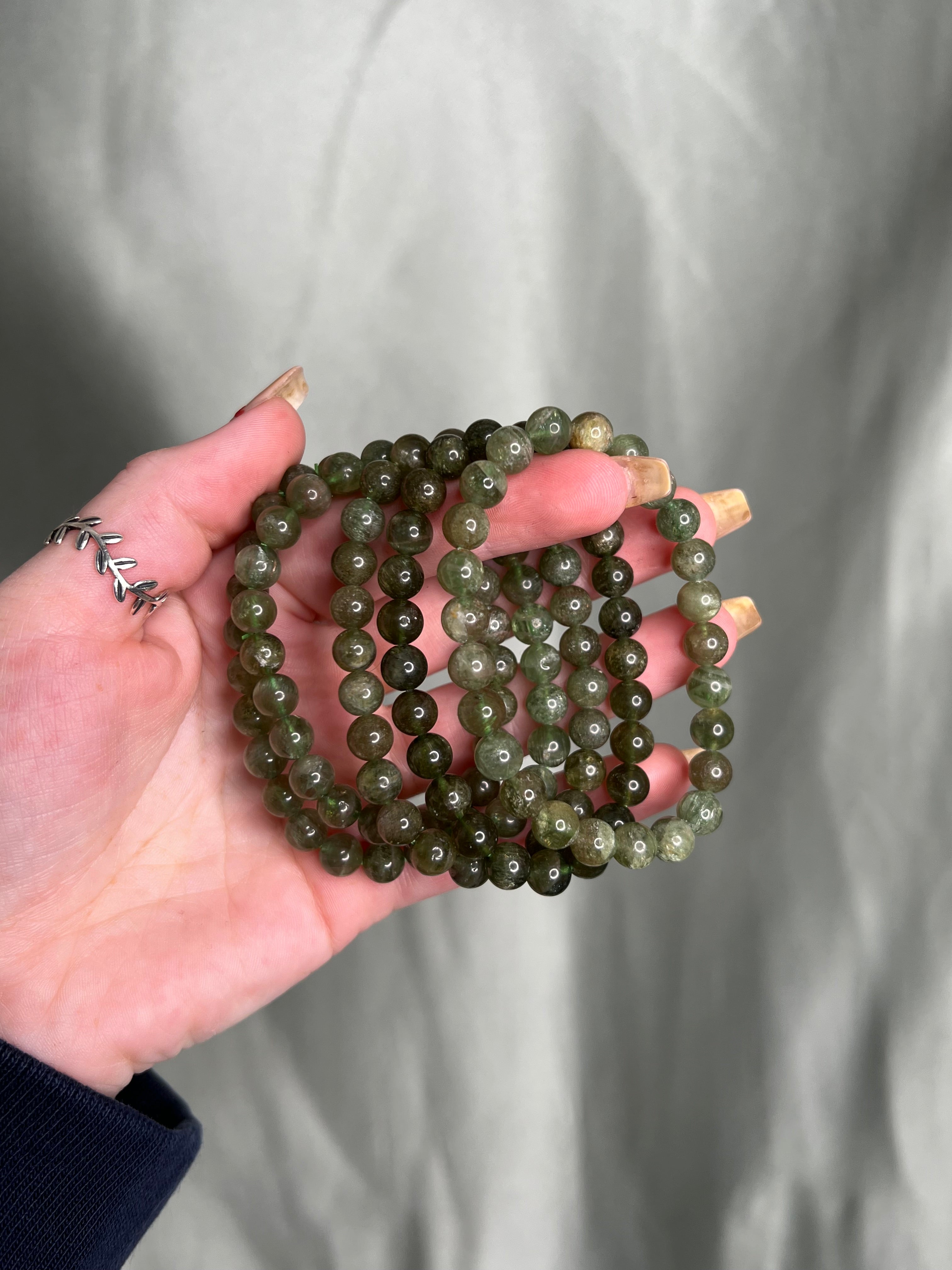 green apatite bracelet