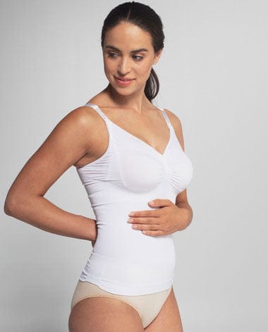 Carriwell White Seamless Nursing Control Cami £33.99 - Carriwell Nursing  Bras Free UK Delivery